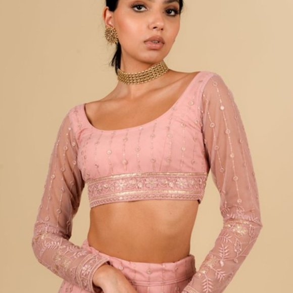 Small Pink Lehenga - Picture 2 of 4